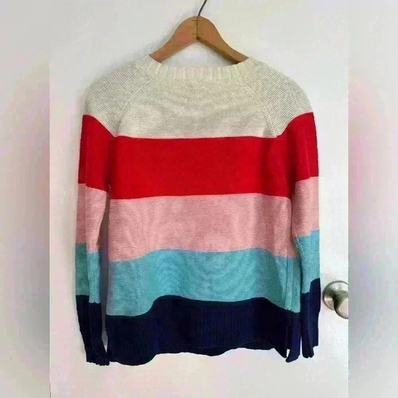 St. John's Bay Multicolor Striped Sweater - Picture 10 of 16